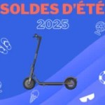 Cette bonne trottinette électrique endurante sur 50 km perd 150 € de son prix pour la fin des soldes